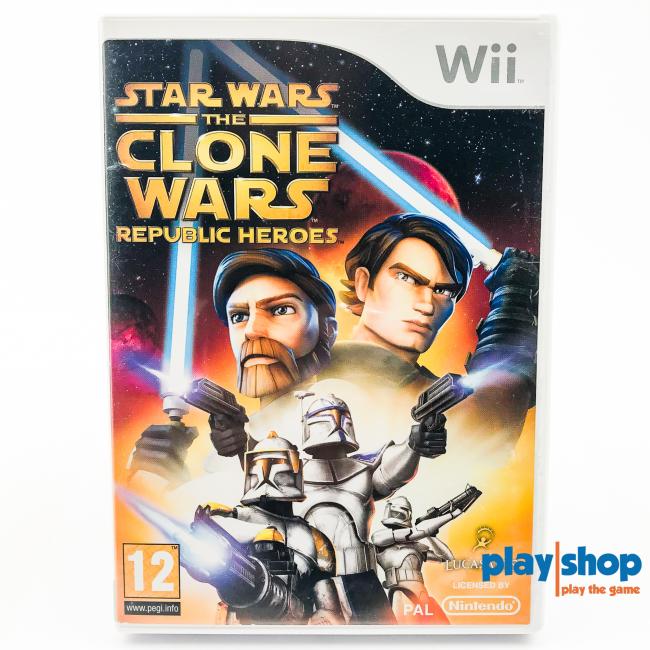 Star Wars The Clone Wars Republic Heroes Nintendo Wii Kob