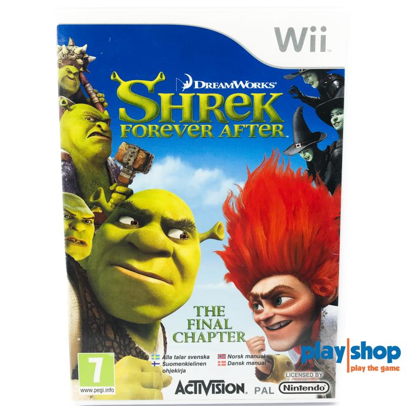 Shrek Forever After Nintendo Wii 2024 K b spillet her