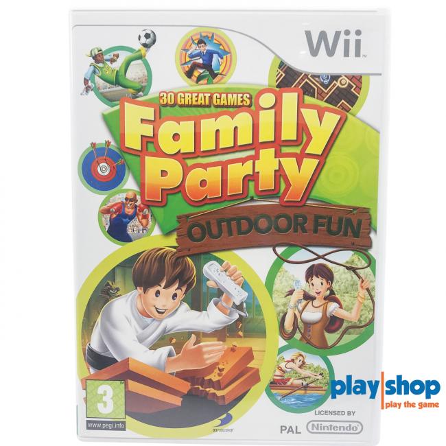 Family Party - Outdoor Fun - 30 Great Games - Wii