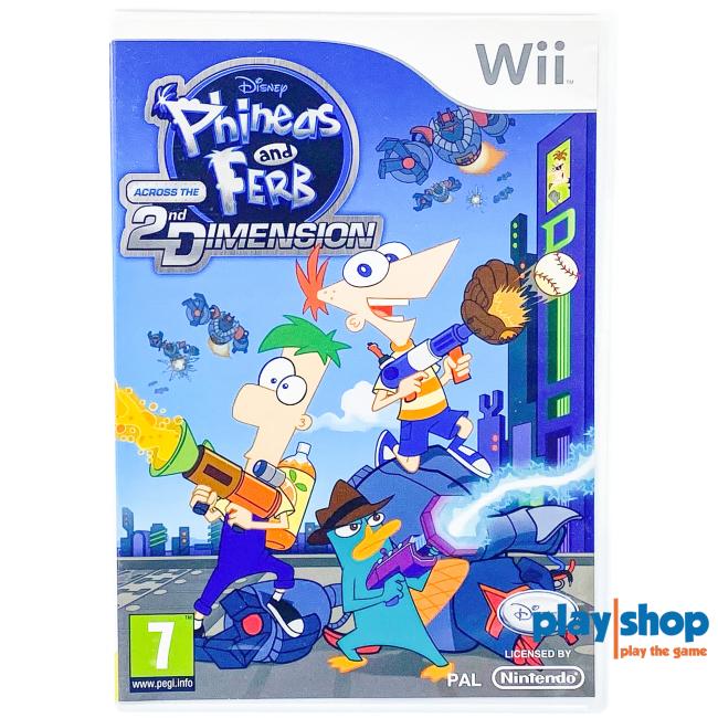Phineas and Ferb - Across the 2nd Dimension - Wii