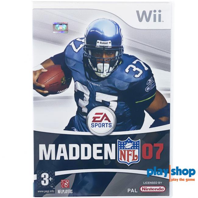 Madden nfl 07 hot sale wii