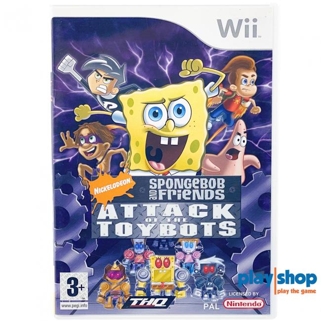 Spongebob and Friends - Attack of the Toybots - Wii