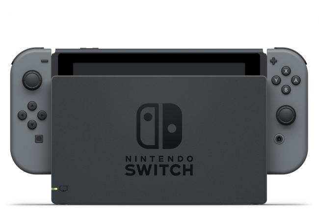 Nintendo Switch Konsol - Grå (2019 - Upgraded Version)