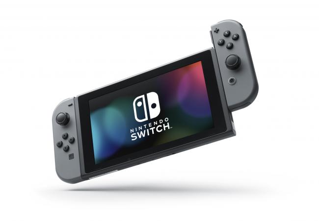 Nintendo Switch Konsol - Grå (2019 - Upgraded Version)