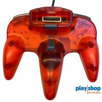 Clear Red Nintendo 64 Controller - N64
