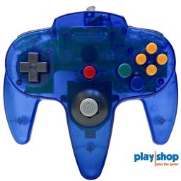 Clear Blue Nintendo 64 Controller - N64