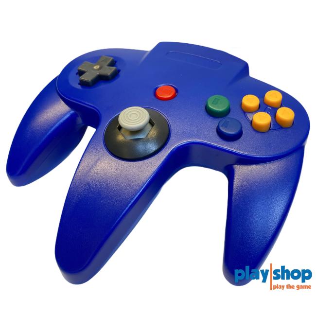 Blå Nintendo 64 Controller - Blue - N64