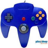 Blå Nintendo 64 Controller - Blue - N64