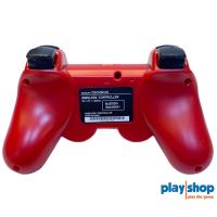 Bagsiden af PS3 controller i rød til Playstation 3