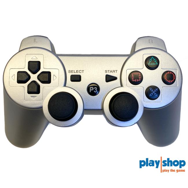 Sølv PS3 controller | Trådløs Playstation 3 | Køb her | 2023