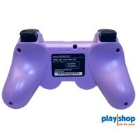 Bagsiden af PS3 controller i lilla til Playstation 3