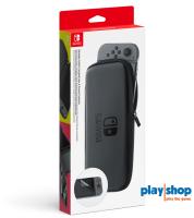 Nintendo Switch - Carrying Case and Screen Protector - Black