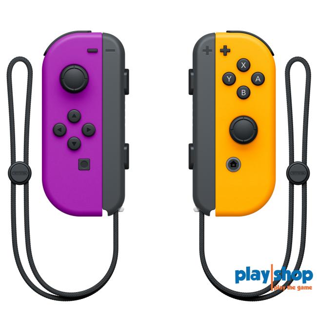Nintendo Switch Joy-Con Controller Pair - Neon Purple (L) & Neon Orange (R)