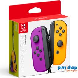 Nintendo Switch Joy-Con Controller Pair - Neon Purple (L) & Neon Orange (R)