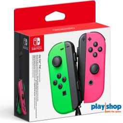 Nintendo Switch Joy Con Controller Pair - Neon Green / Neon Pink (L + R)