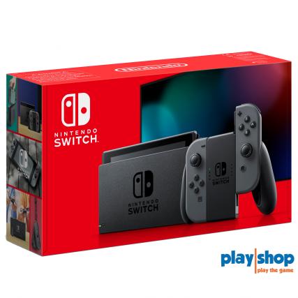 Nintendo Switch Konsol - Grå (2019 - Upgraded Version)