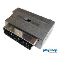 Scart adapter med switch