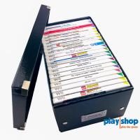 Opbevaringskasse til spil - DVD størrelse - Leitz