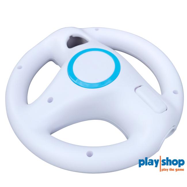 Hvid Wii Game Racing Wheel - Nintendo Wii