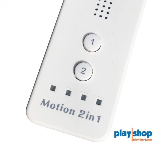 Wii Controller med Motion plus - Hvid - Til Nintendo Wii