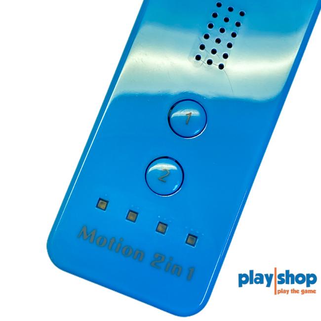 Wii Controller med Motion plus - Lysblå- Til Nintendo Wii