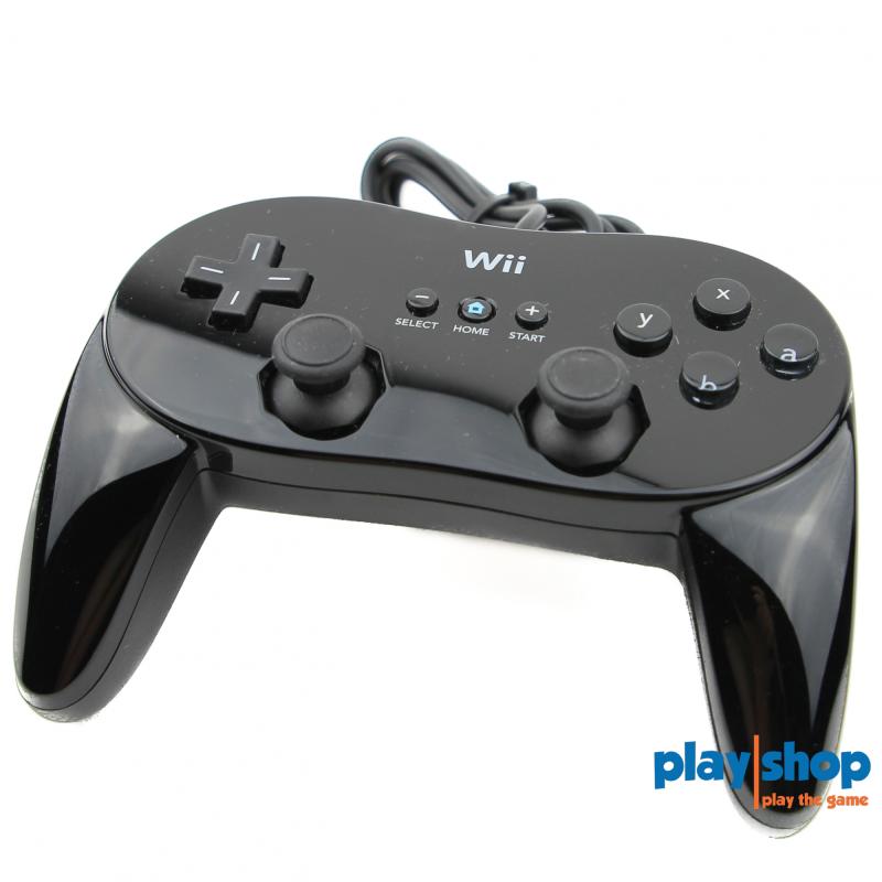 Information Rettsmedicin Afdeling Wii Classic Controller Pro - Black | Original Nintendo Wii | Køb
