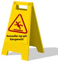 Her klargøres konsoller, spil og tilbehør