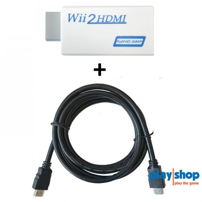 Nintendo Wii konsol pakke - Hvid