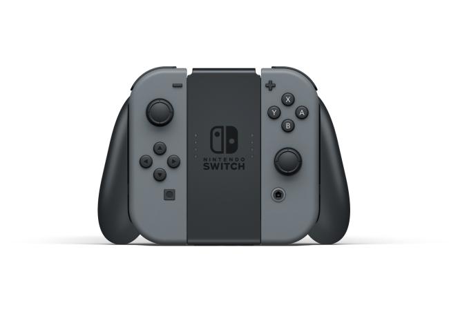 Joy-Con Charging Grip med grey Joy-Con