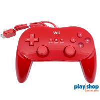 Classic Controller Pro - Red - Nintendo Wii - Original Nintendo