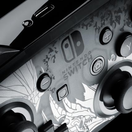 Nintendo Switch Pro Controller - Monster Hunter Rise: Sunbreak Edition