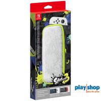 Nintendo Switch carrying case (Splatoon 3) + screen protector