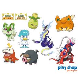 Sticker Sheet Pokemon Scarlet + Pokemon Violet - Giveaway