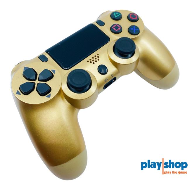 avis Uændret krabbe Guld PS4 controller - trådløs til Playstation 4 » Køb den her