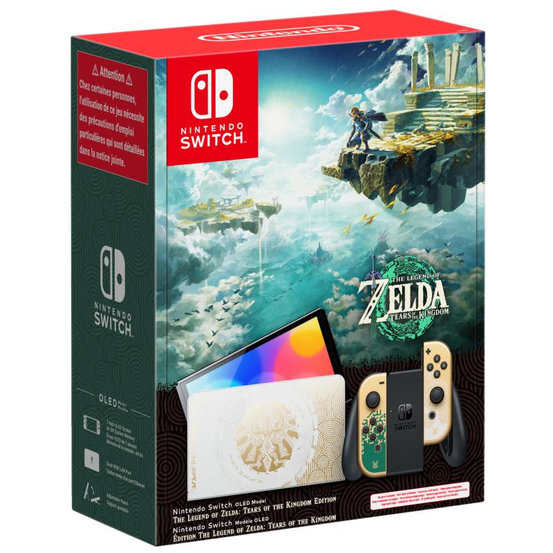 Gutter kom over kompensere Nintendo Switch OLED Model - Zelda - Tears of the Kingdom | Køb