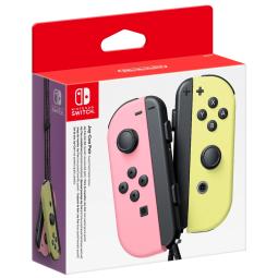 Joy Con Pair Pastel Pink/Pastel Yellow - Nintendo Switch