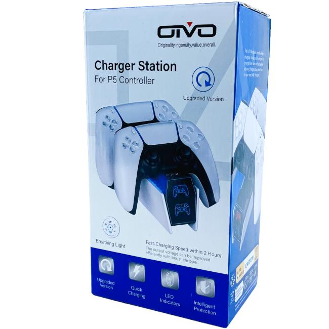 PS5 Controller Charger Docking Station - Dual - OVIO