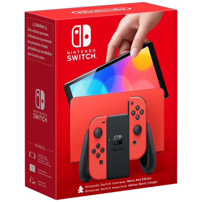 Nintendo Switch OLED - Mario Red Edition