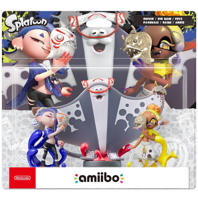 Splatoon amiibo: Shiver, Frye and Big Man - Nintendo