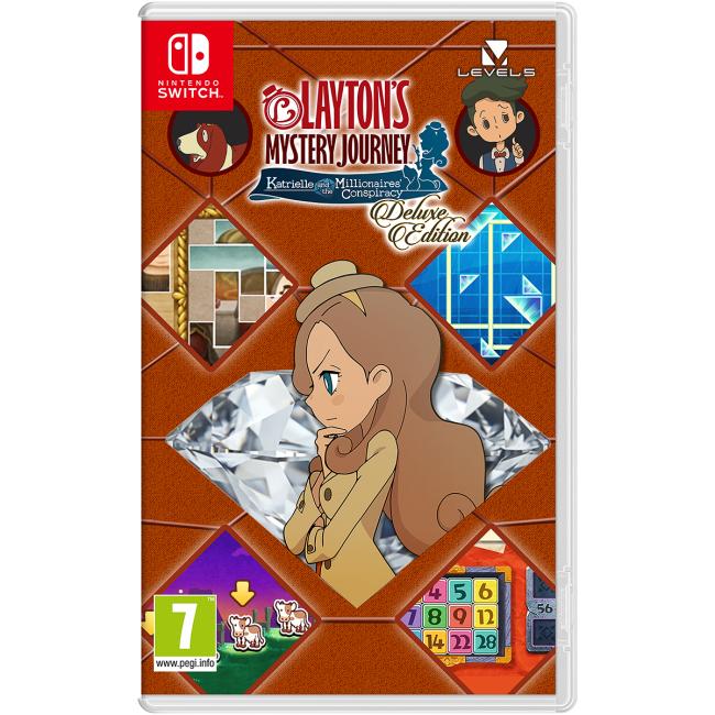 Layton's Mystery Journey: Katrielle and the Millionaires' Conspiracy - Deluxe Edition - Nintendo Switch