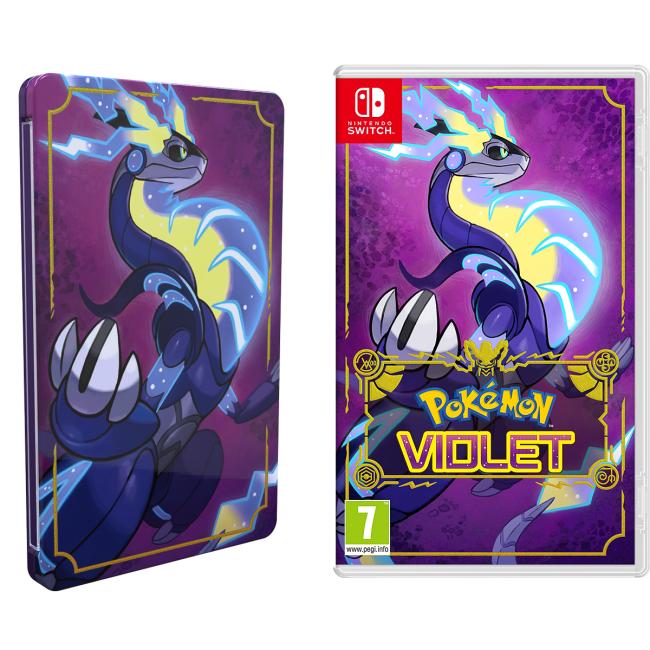 Pokemon Violet + SteelBook Pokemon Violet - Nintendo Switch