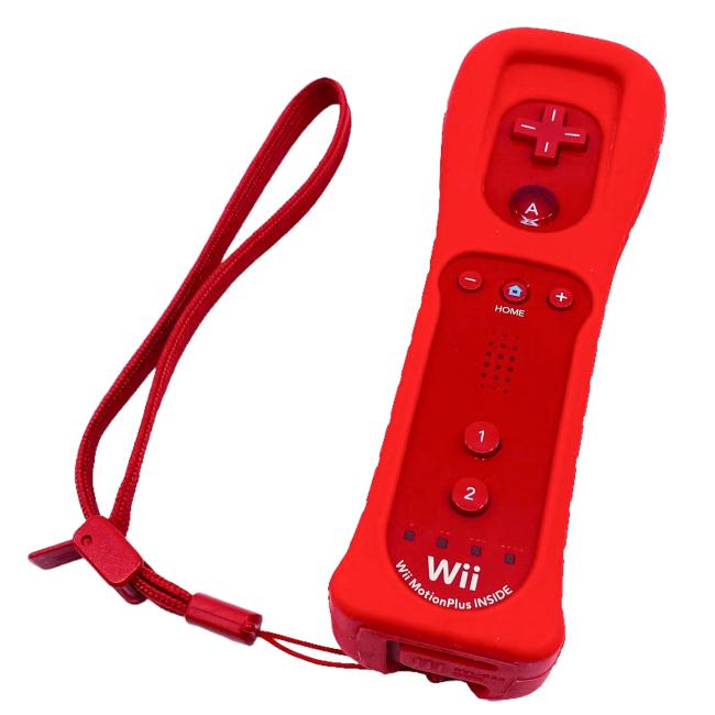 Red Wii Motion Plus Controller - Original Nintendo
