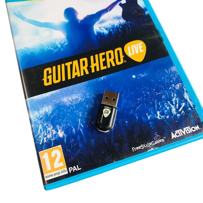 Wii U Guitar Controller + Guitar Hero Live - Nintendo Wii U 