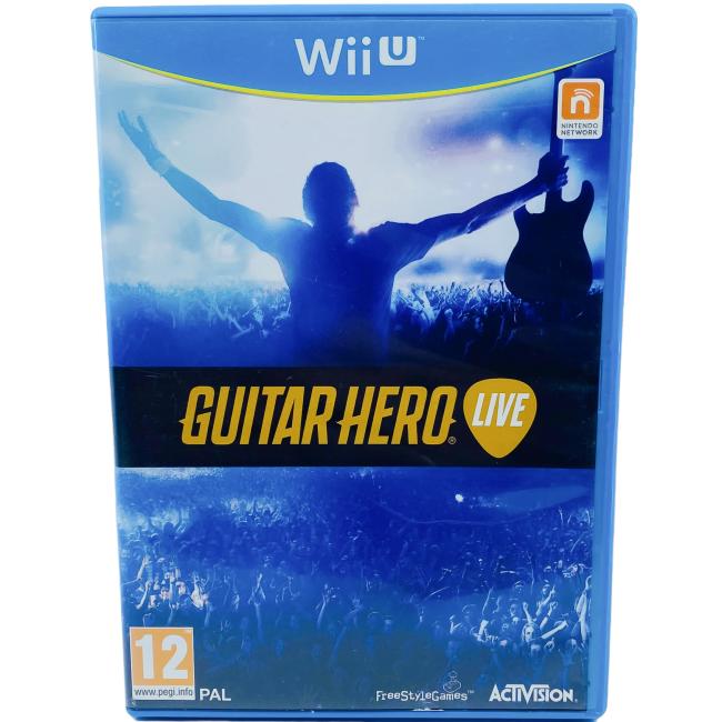 Wii U Guitar Controller + Guitar Hero Live - Nintendo Wii U 