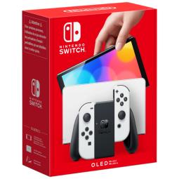 OLED Nintendo Switch hvid
