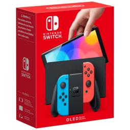 Nintendo Switch OLED Model - Neon Red/Neon Blue