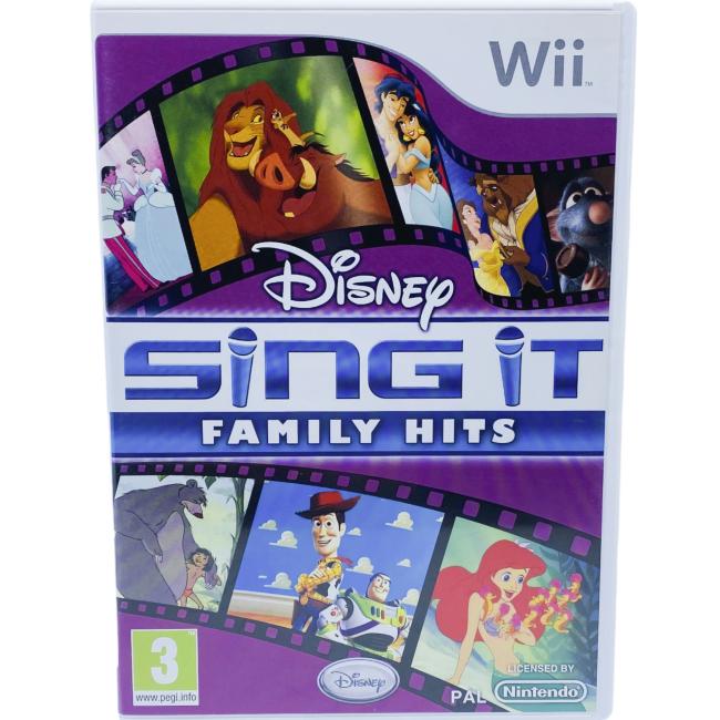 Disney Sing It - Family Hits - Nintendo Wii