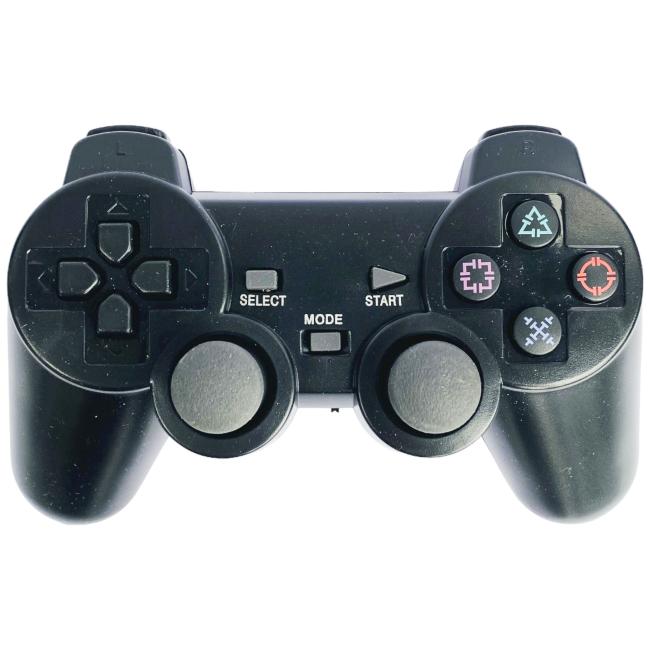 Trådløs PS2 Controller - Sort - Playstation 2