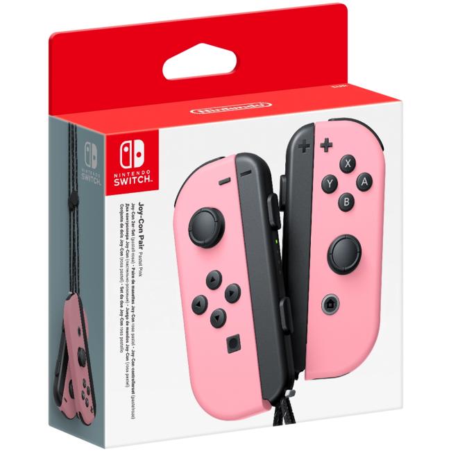 Joy Con Pair - Pastel Pink - Nintendo Switch