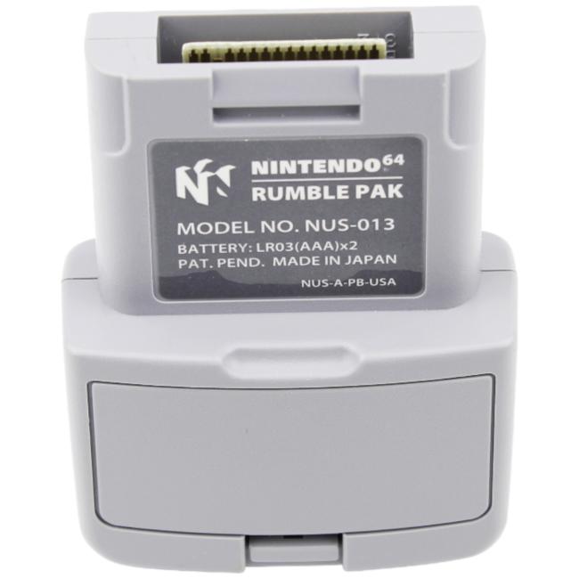 Original N64 Rumble Pak til Nintendo 64-controlleren